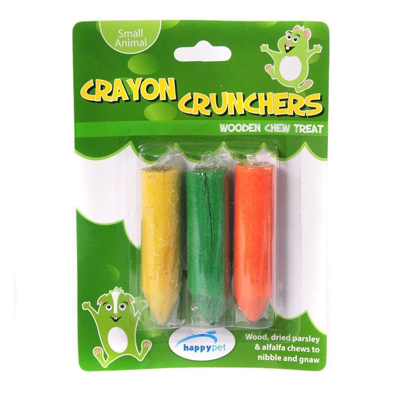 Happy Pet Small Pet Crayon Crunchers